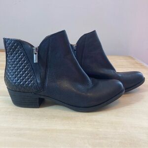 Lucky Brand Black “BrennonQ” Booties